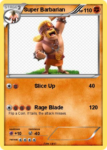 Pokemon Super Barbarian