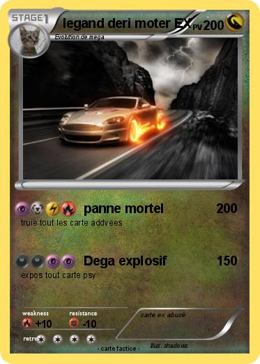 Pokemon legand deri moter EX