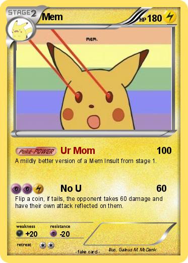 Pokemon Mem