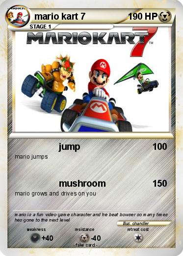 Pokemon mario kart 7
