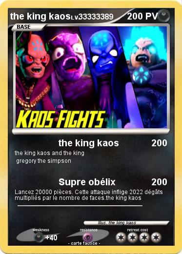 Pokemon the king kaos