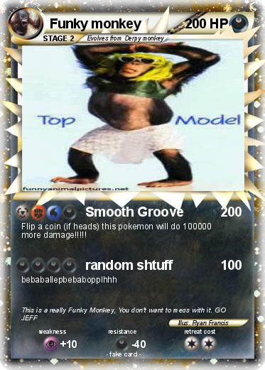Pokemon Funky monkey