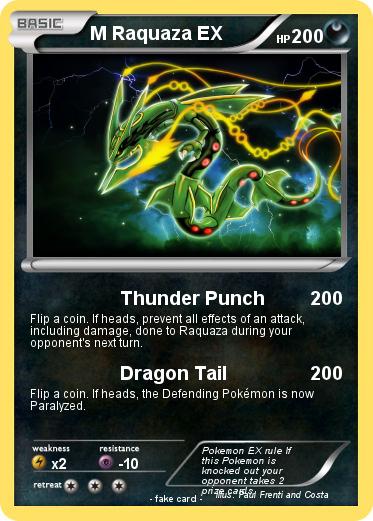 Pokemon M Raquaza EX