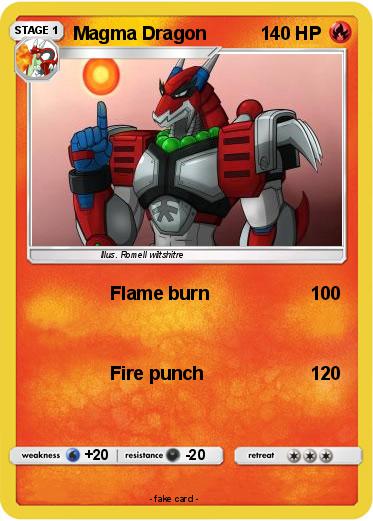 Pokemon Magma Dragon