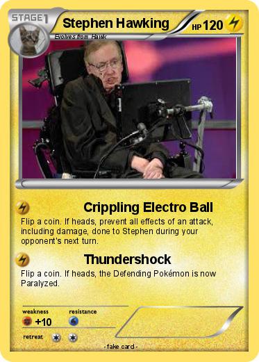 Pokemon Stephen Hawking