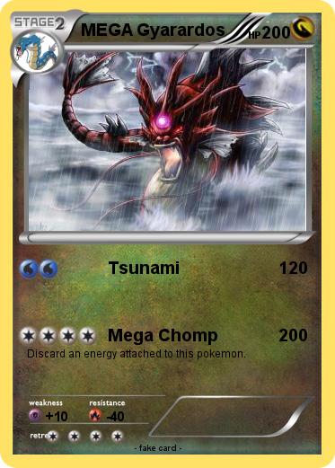 Pokemon MEGA Gyarardos