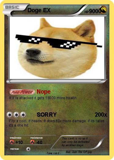 Pokemon Doge EX
