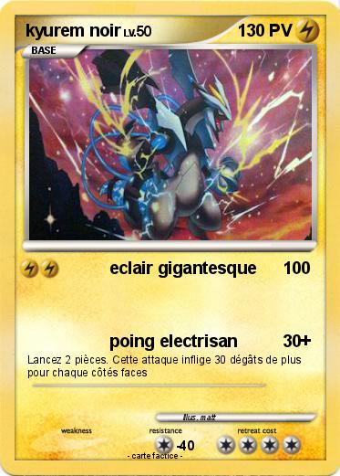 Pokemon kyurem noir