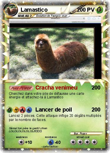 Pokemon Lamastico
