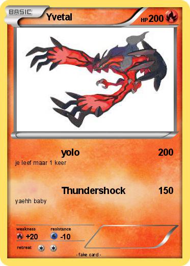 Pokemon Yvetal