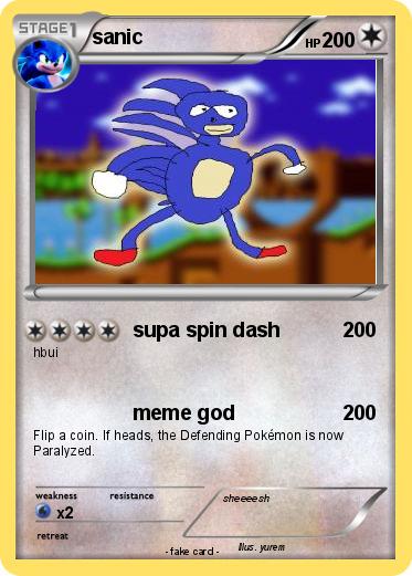 Pokemon sanic
