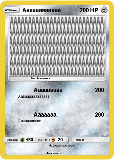 Pokemon Aaaaaaaaaaaa
