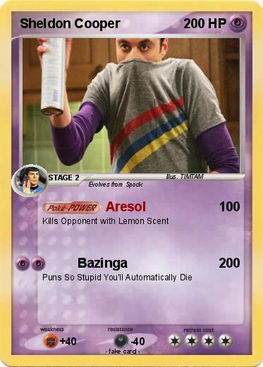 Pokemon Sheldon Cooper