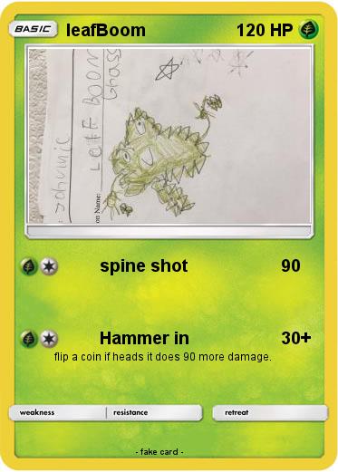 Pokemon leafBoom