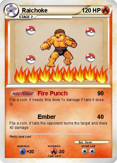 Pokemon Raichoke