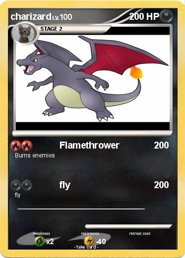 Pokemon charizard