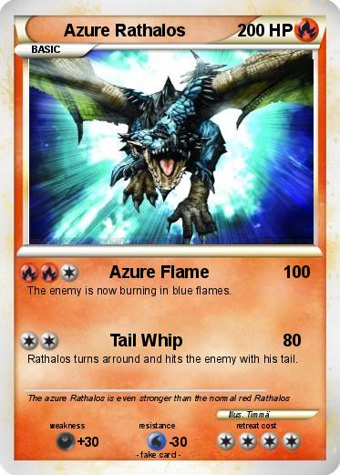 Pokemon Azure Rathalos