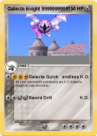 Pokemon Galacta knight 9999999999