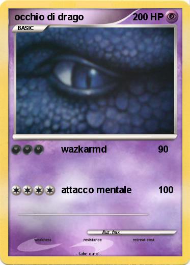 Pokemon occhio di drago