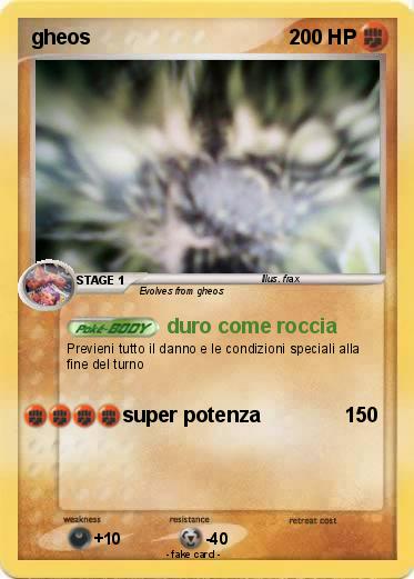 Pokemon gheos