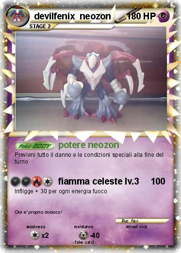 Pokemon devilfenix  neozon