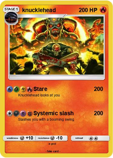 Pokemon knucklehead