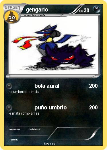 Pokemon gengario