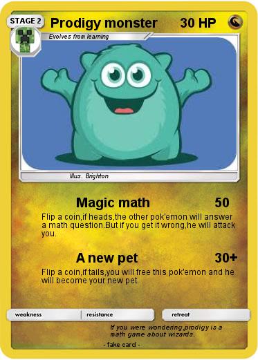 Pokemon Prodigy monster