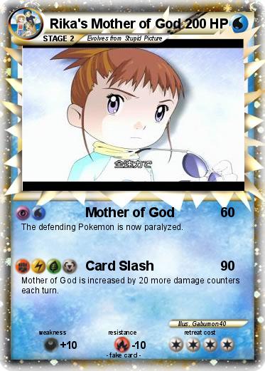 Pokemon Rika's Mother of God
