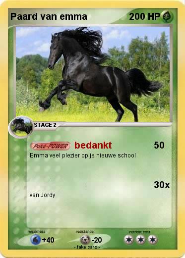 Pokemon Paard van emma