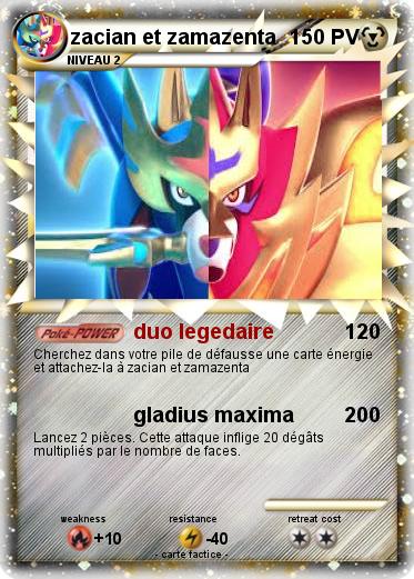 Pokemon zacian et zamazenta