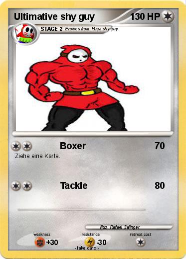 Pokemon Ultimative shy guy