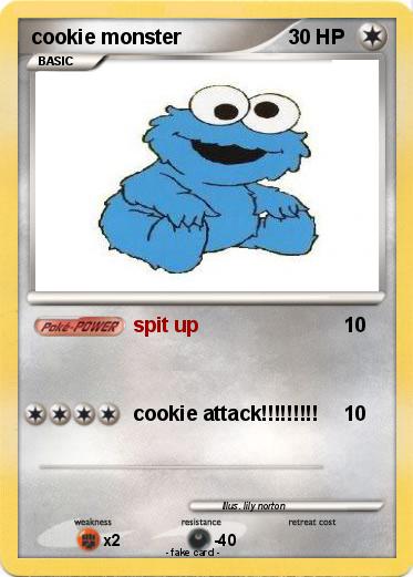 Pokemon cookie monster