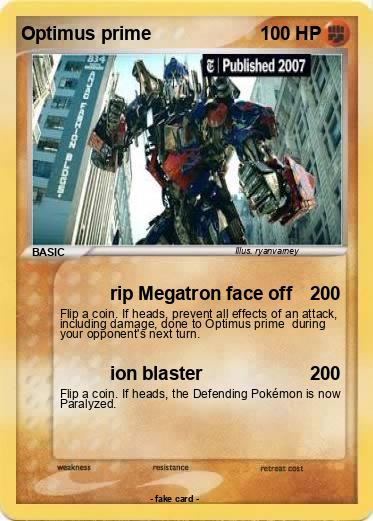 Pokemon Optimus prime