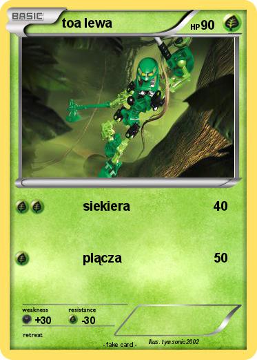 Pokemon toa lewa