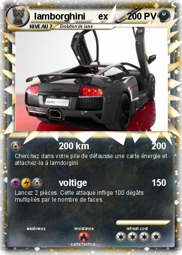 Pokemon lamborghini     ex