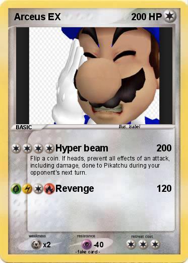 Pokemon Arceus EX