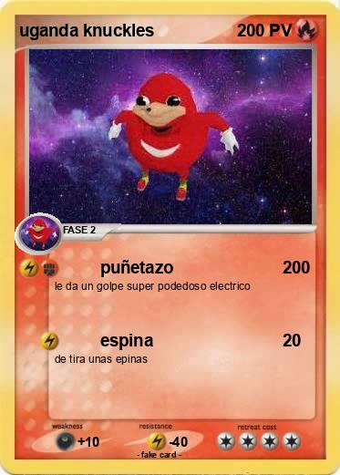 Pokemon uganda knuckles