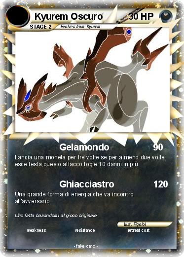 Pokemon Kyurem Oscuro