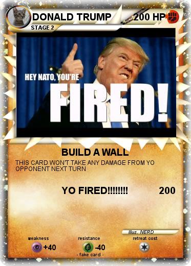 Pokemon DONALD TRUMP