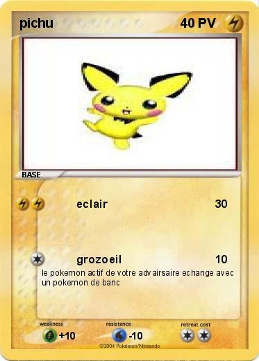 Pokemon pichu