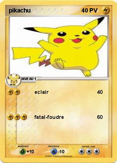 Pokemon pikachu