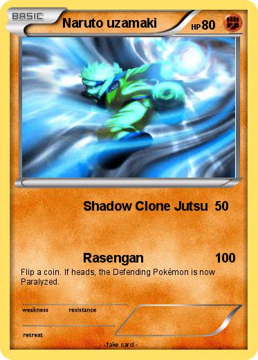 Pokemon Naruto uzamaki