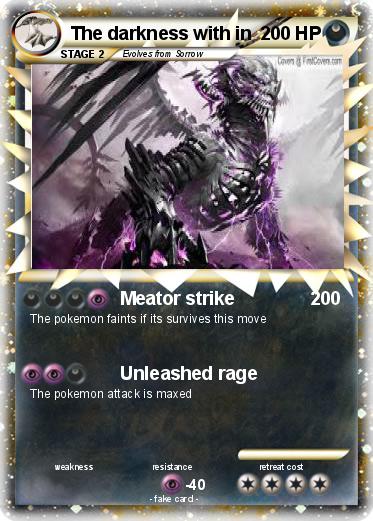 Pokemon The darkness with in