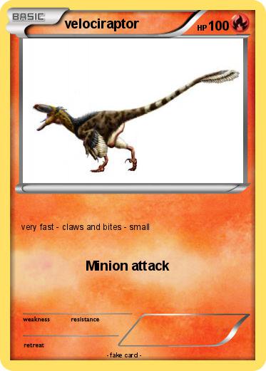 Pokemon velociraptor