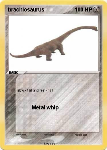 Pokemon brachiosaurus