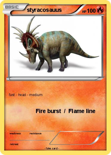Pokemon styracosauus