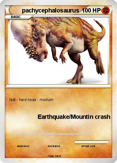 Pokemon pachycephalosaurus
