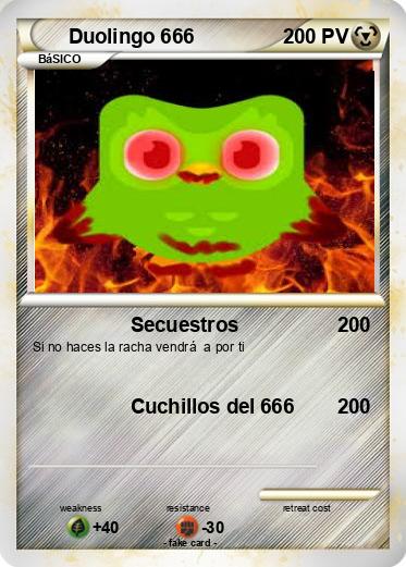 Pokemon Duolingo 666