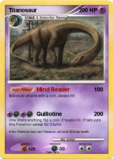 Pokemon Titanosaur